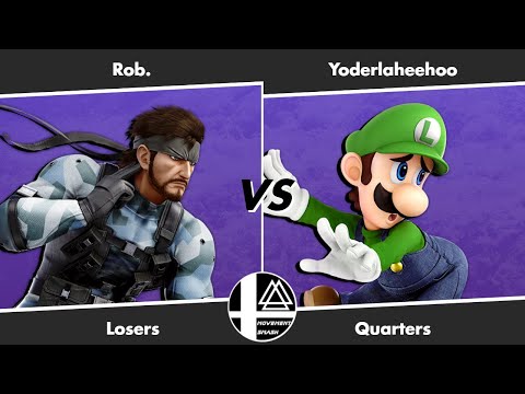 Movement Smash # 124: Rob. (Snake) vs Yoderlaheehoo (Luigi)