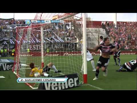 Gol de Cosaro. Unión 1 All Boys 1. Fecha 5. Torneo Final 2013. Fútbol Para Todos