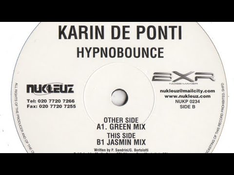 Karin De Ponti - Hypnobounce ( Jasmin Mix ) - 2000