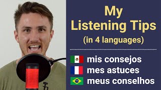 My Listening Tips (Speaking 4 Languages)