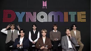 BTS (방탄소년단) 'Dynamite' ONLINE GLOBAL MEDIA DAY (+ENG)