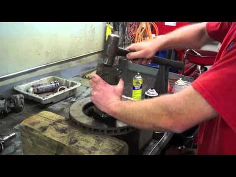 100 Series Land Cruiser Front Brake Rotor and Wheel Bearing Install