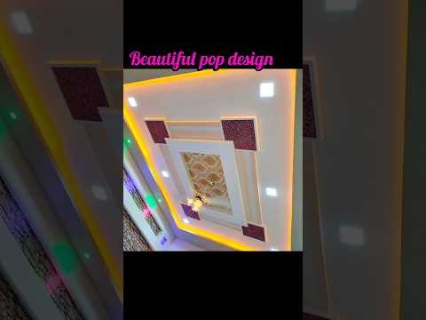 new pop ceiling shorts||pop design photo gallery simple #popdesign #gypsumdesign