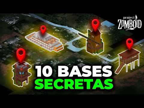 DISCOVER THE 10 SECRET BASES OF THE ZOMBOID PROJECT