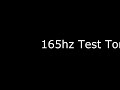 165Hz Test Tone Pure Sine Wave 5min (Remove Water From Your Phone)