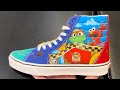 Vans Sk8 Hi Sesame Street Multicolor Shoes