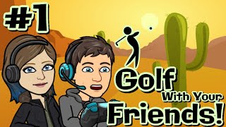 Golf With Your Friends Gameplay ft. FortressOfSollisTude Gaming - Desert Golfing : #1
