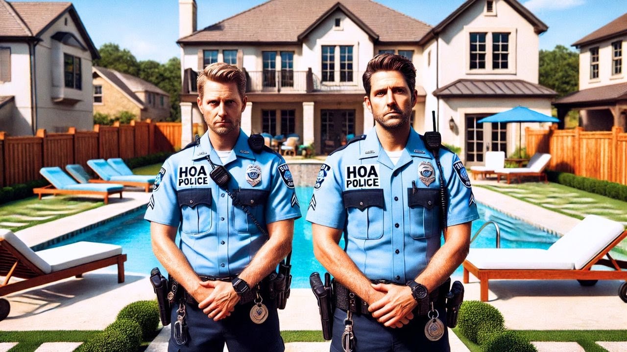 "HOA Karen Calls 911 to Arrest Me for My Pool—But I’m the Police Chief!" | EntitledPeople Story"