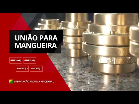 União Para Mangueira GPM 350(L), 351(L), 352(L) e 353(L) - GPM Brasil Equipamentos Contra Incêndio