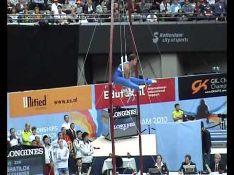 WC Gymnastics 2010 allround final, Alexander Shatilov, Israel, rings