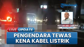 Seorang Pengendara Motor di Madiun Tewas Kena Kabel Listrik PLN yang Putus Tersangkut Truk Tebu