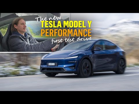 New Tesla Model Y Performance – first test drive