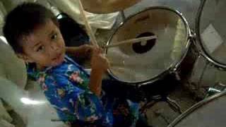 drummer (3 yrs. old)