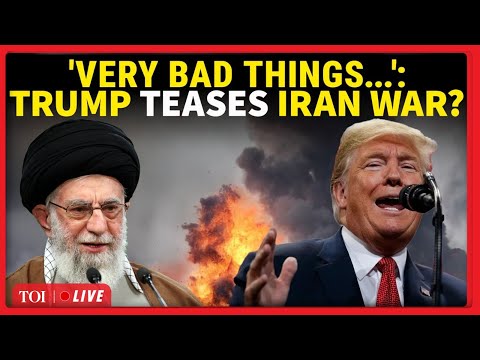Trump LIVE: 'Pretty Bad Things': Trump Declares IRAN-U.S. WAR On CAM Amid Nuclear Faceoff? | US News
