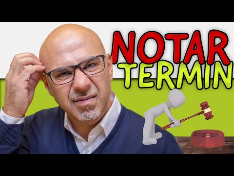 Vorsicht beim Notartermin | So läuft der Notar-Termin (Beurkundung) Immobilie 2020 ab