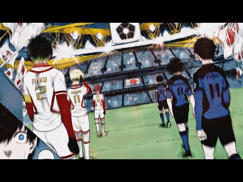 BLUE LOCK VS U20 JAPAN [ Part -1] #bluelock #anime