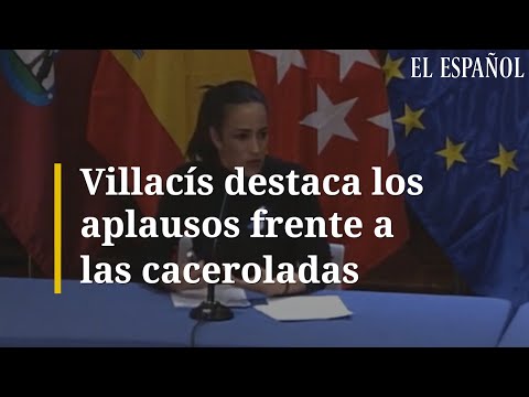 Villacís destaca los APLAUSOS frente a las caceroladas