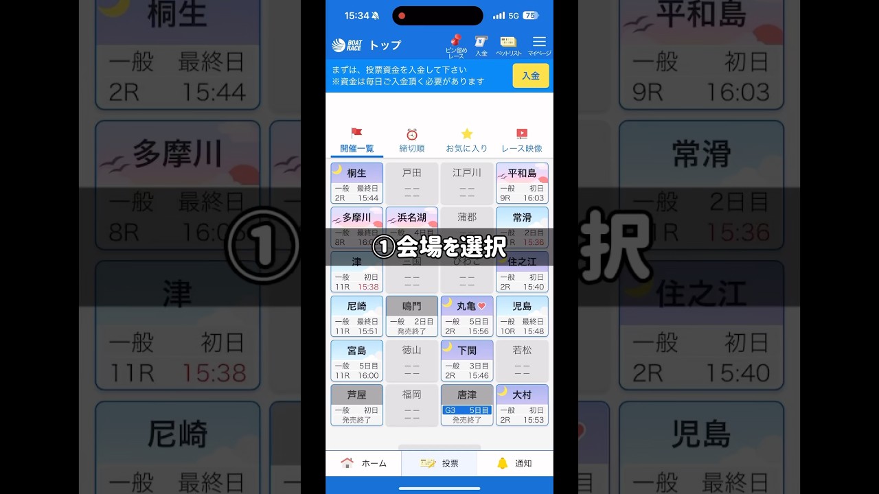舟券の買い方動画🫧