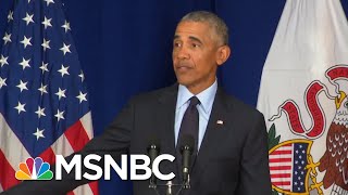 Barack Obama Blasts Donald Trump: &#39;How Hard Can It Be To Say Nazis Are Bad?&#39; | The 11th Hour | MSNBC
