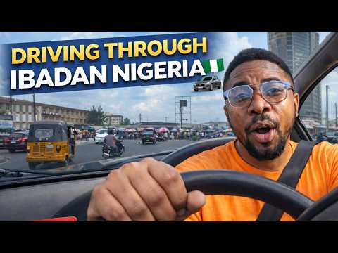 Driving Through Ibadan Nigeria 🇳🇬 | Real Street Drive Tour & City Vibes
