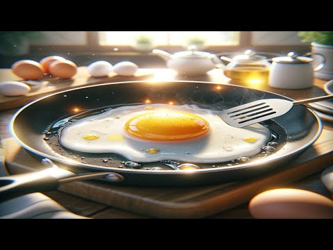 Fried Egg Over Easy - Great for Breakfast, Lunch, or Dinner