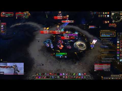 The Motherlode Mythic +4 on time +2 Blood DK pov 8.0.1 (Tyrannical, Bursting)