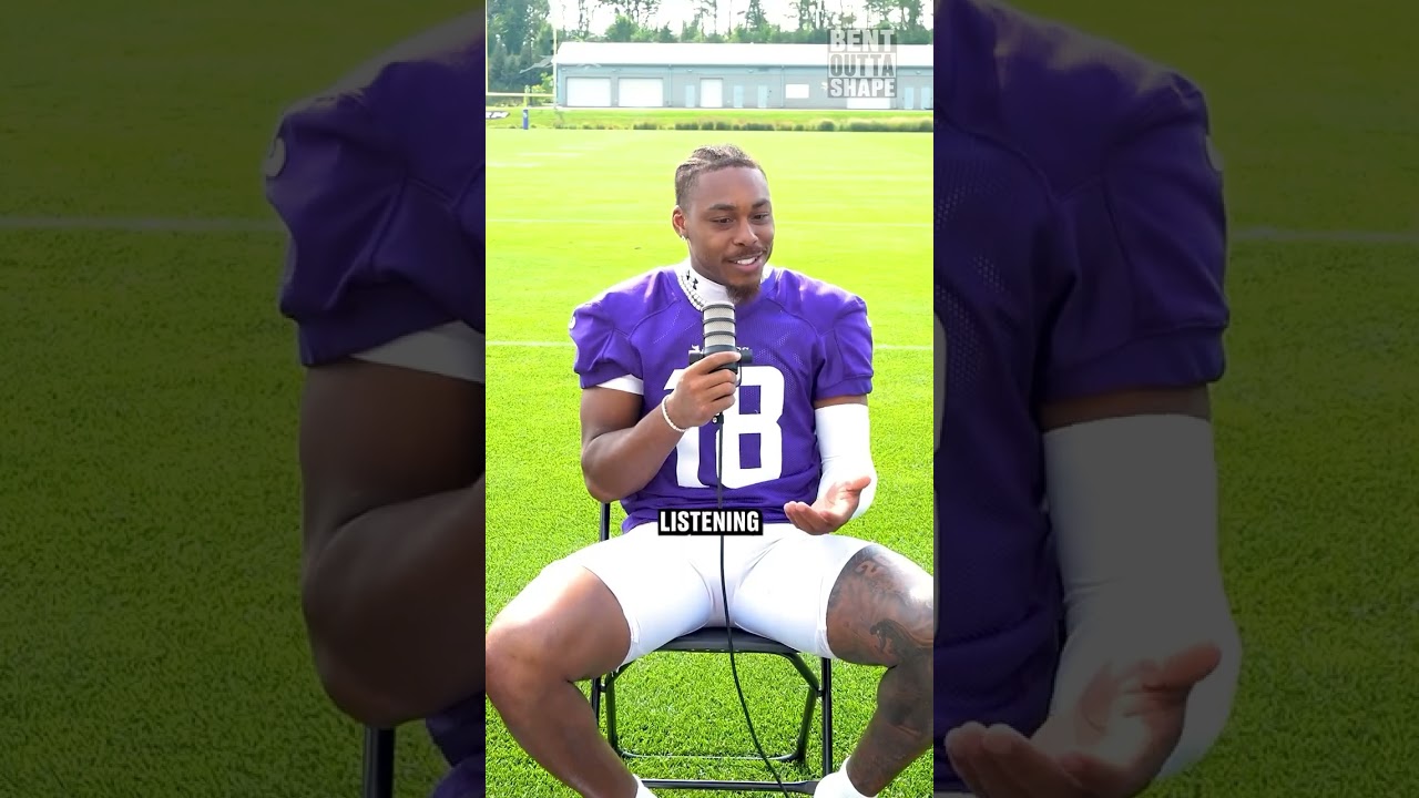 Justin Jefferson on last year’s frustrations and how he communicated with JJ McCarthy 💯