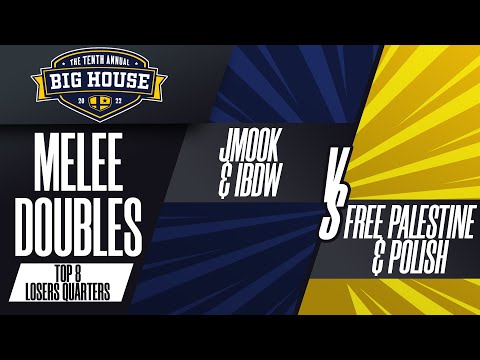Jmook/iBDW vs Free Palestine/Polish - Melee Doubles: Top 8 Losers Quarters - The Big House 10