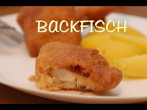 Backfisch Rezept Teig mit Mineralwasser/ Bier/ Knusprig/ einfach und lecker/ Fish and Chips Recipe