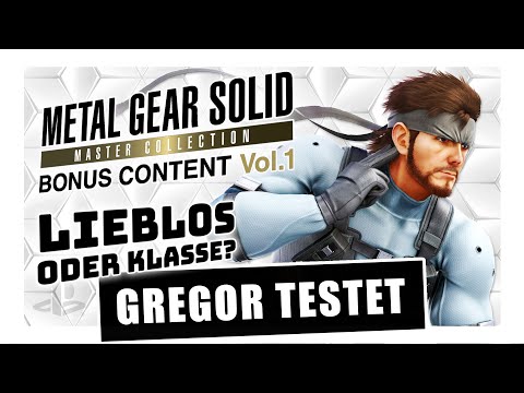 Gregor testet METAL GEAR SOLID MASTER COLLECTION VOL.1 ✰ Kontroverse Sammlung im ultimativen Review