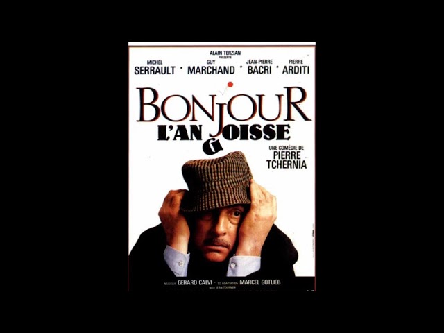 bonjour l'angoisse (  final )  gérard calvi  1988