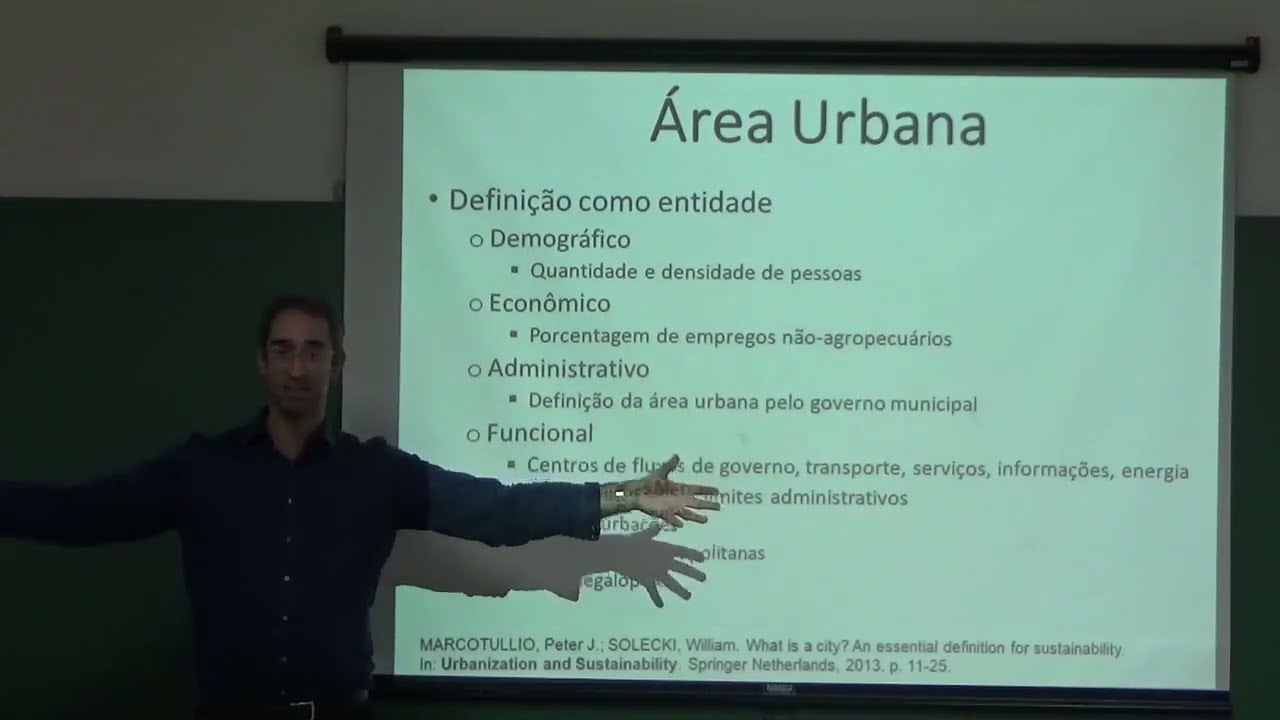 Urbanização e Meio Ambiente
