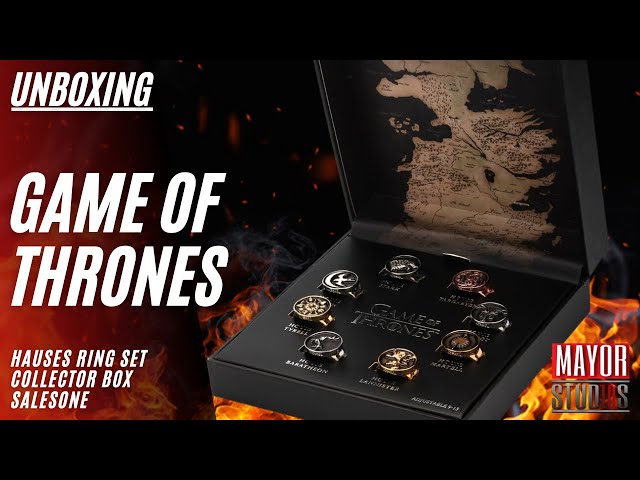 Vídeo relacionado con Cinereplicas Game of Thrones - Marcapáginas de metal Targaryen - 14 x 4cm - Licencia Oficial