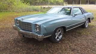 1977 Chevrolet Monte Carlo Landau Coupe Walk Around and Drive By