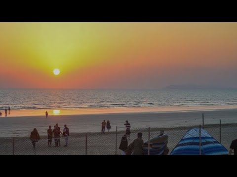 BEAUTIFUL ❤️ EVENING ON ORMARA BEACH | TRENDING | VIRAL | SEA VIEW | FULL EXPLAIN | SITARA YASEEN V