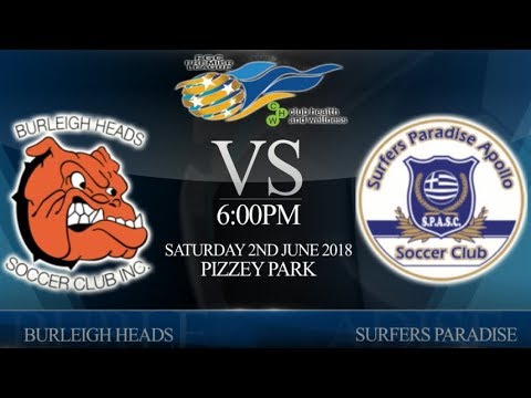 FGC CHW Premier League rnd 7 Burleigh Heads vs Surfers Paradise (2-1)