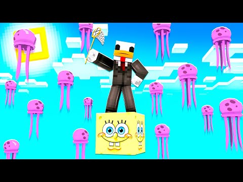 SOPRAVVIVO SOPRA UN SOLO BLOCCO DI SPONGEBOB - Minecraft ITA