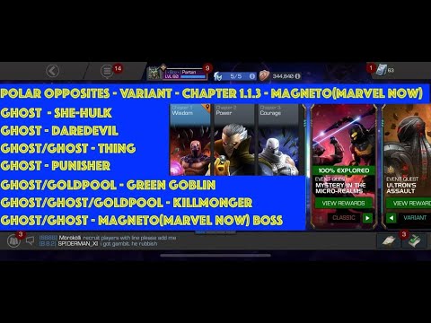 Polar Opposites - Variant - Chapter 1.1.3 - Magneto(Marvel Now) - MCOC Marvel Contest of Champions