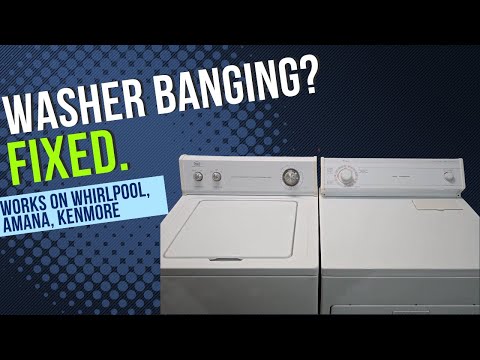 Whirlpool, Amana, Kenmore, Maytag Washer Fix (2024) – Stop the Shaking Fast!