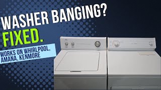 Whirlpool, Amana, Kenmore, Maytag Washer Fix (2024) – Stop the Shaking Fast!