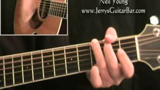 How To Play Neil Young Long May You Run (full lesson)