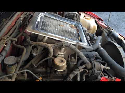 Thumbnail for Nissan Mistral / Terrano II TD27 ETI 2.7 turbo diesel intercooled engine start up + rev sound by Nissan Terrano II