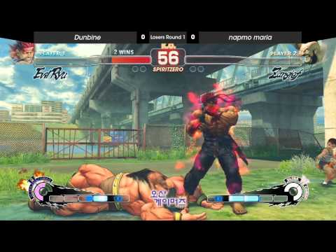 Losers R1 - Dunbine(Evil Ryu) vs napmo maria(Zangief)