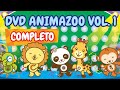 DVD Animazoo Volume 1 Completo 12 Músicas Infantil Educativas