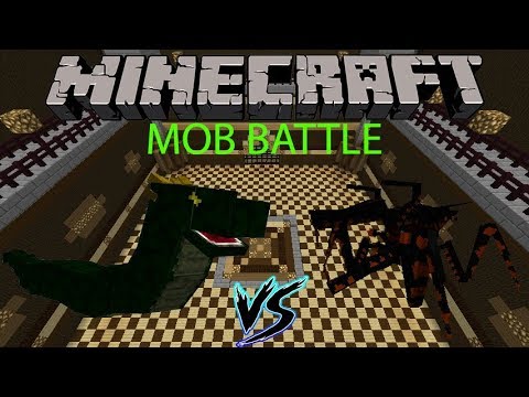 Minecraft Mob Battles : Jumpy Bug vs Basilisk!