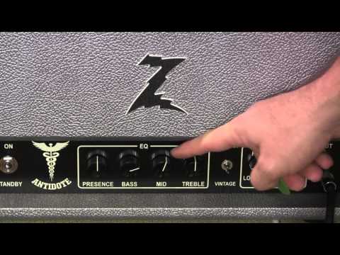 Dr Z Antidote 'get to know ya' session with RS Guitarworks Tele ( amp demo )