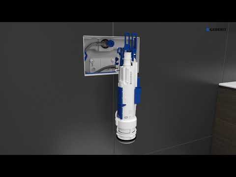 Geberit Type 212 Flush valve - Installation
