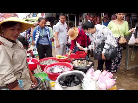 Asian Market Food Tour - Fresh Market Food In Phnom Penh City