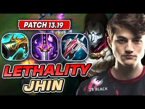 NEW JHIN BUFFS ARE INSANE WITH LETHALITY BUILD! | Reptile