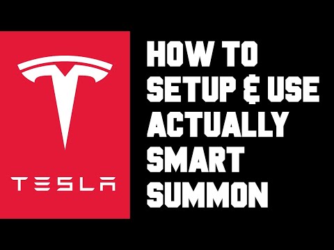 Tesla How To Use Actually Smart Summon - Tesla How To Setup & Use ASS Actually Smart Summon Feature